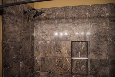 Bathroom 1 - private with king bedroom.