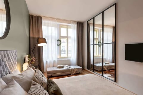 Beautiful apartment with queen size bed and sofa bed for up to 4 people