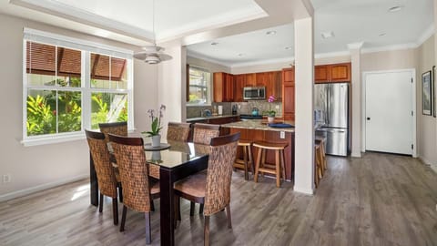 Nihilani at Princeville Resort #28B - Dining Room & Kitchen - Parrish Kauai