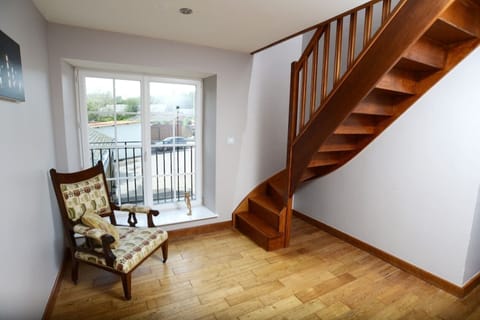 stairwell from the first floor