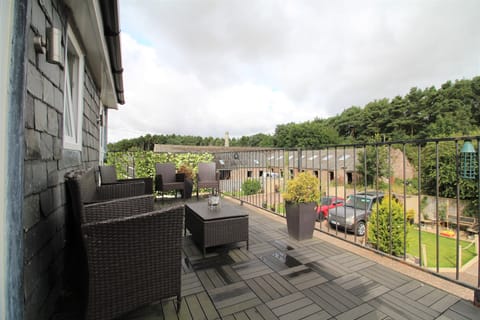 Large balcony for drinks, dinner or gazing at the stars