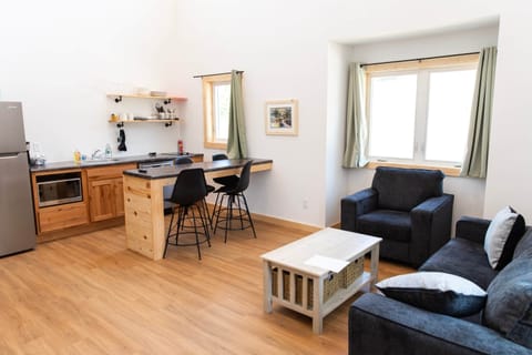 Unit 1B Seating Area/ Kitchen