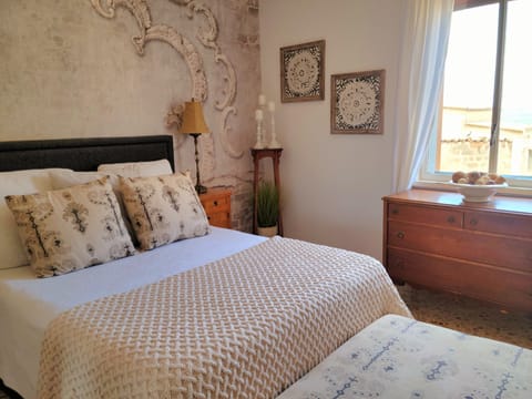 beautiful, bright bedroom 