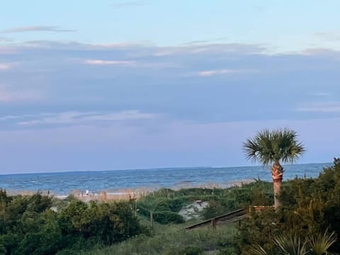 View of the Atlantic Ocean from the balcony