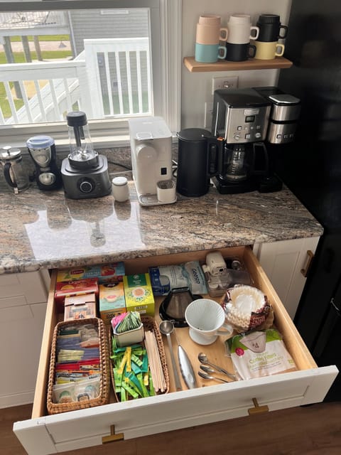 Leave the tea, pour over and filters at home.