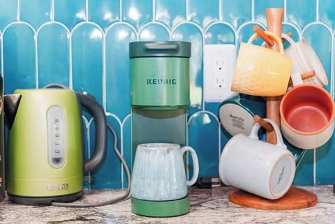 Coffee and reusable filters are provided