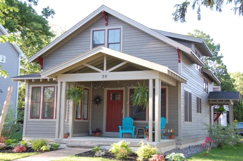 Front of house and front entry