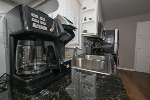 Stocked Kitchen! Utensils, place settings, pots & pans, crock pot, basic spices