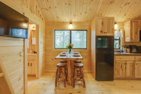 Middlebury Center Vacation Rental | 2BR | 1BA | 4 Steps to Enter | 450 Sq Ft