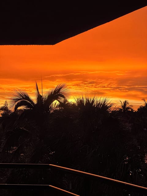 Sunsets from your balcony