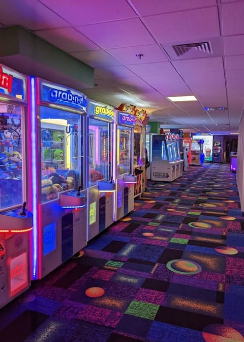 Game room in main building 