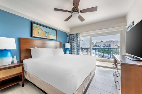Step onto the balcony and savor morning coffee outdoors.