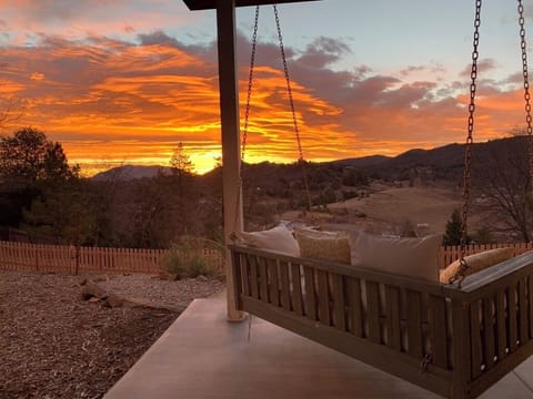Sunrise view of Granite Mountain