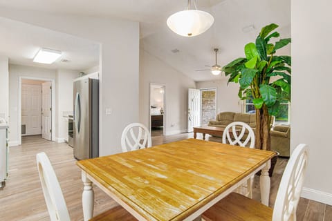 Feast your eyes on the welcoming ambiance of our dining area, where great food and even better company are always on the menu.