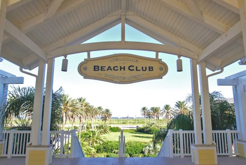 Community's Beach Club Entrance