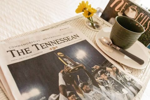 Cozy and comfortable describes your stay at the YELLOW DOOR INN Nashville.