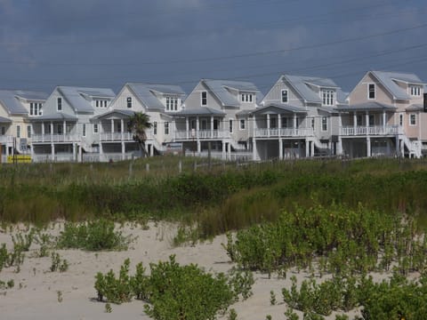 Beachfront across the street
