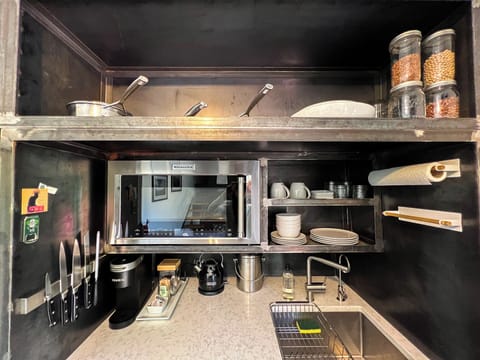 Combination microwave and convection oven give you cooking options