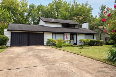 Front of the home and parking area