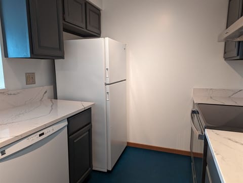 Fridge and Dishwasher