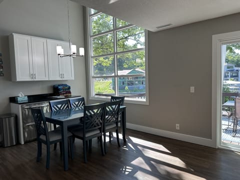 Dine in serenity and soak in the views.