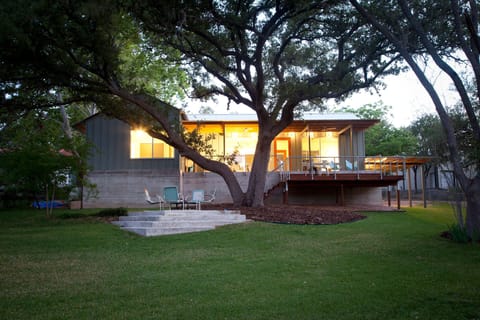 Firepit and decks are relaxation ready