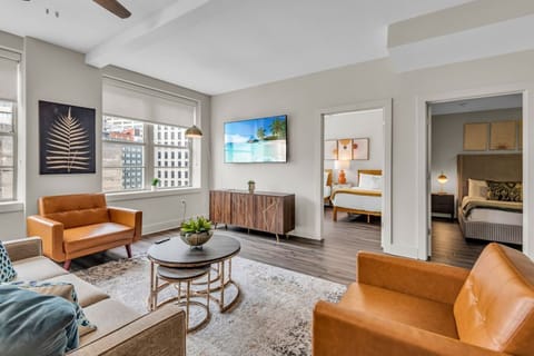 Comfortable Seating and Smart TV