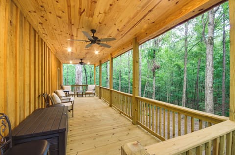 Covered Deck | Outdoor Seating | Ceiling Fans