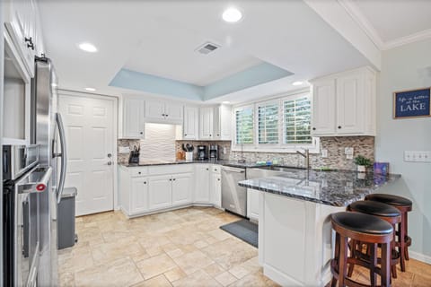 Beautiful kitchen with granite tops