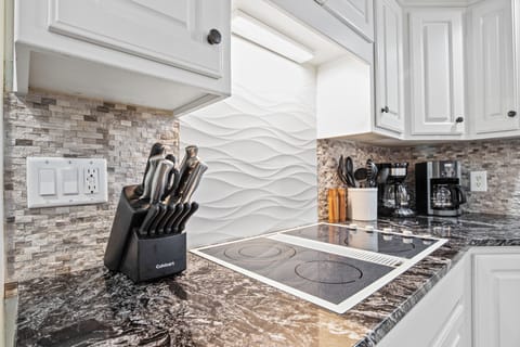 All the necessities for a wonderful meal plus coffee!