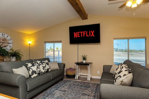 Smart TV allows login to all of your streaming channels, deleted at checkout