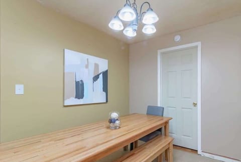 Large table for family meals