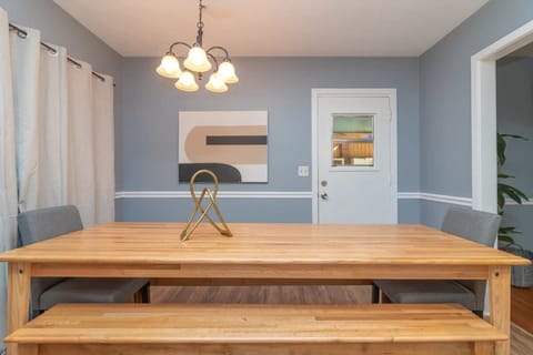 Large table for family meals