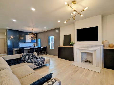 Designed for togetherness. The layout flows from the Kitchen to living room.