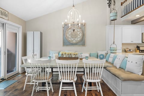 X-Large dining room table seats around 13