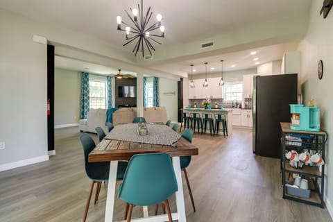 Dining Area | Dishware/Flatware | High Chair | Trash Bags/Paper Towels