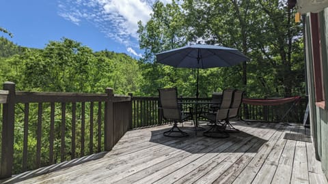 All day sun on the terrace