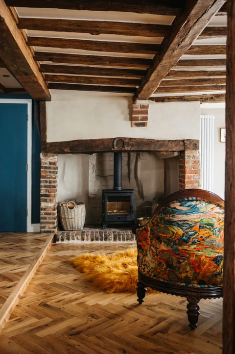 C17th Listed Inglenook fireplace