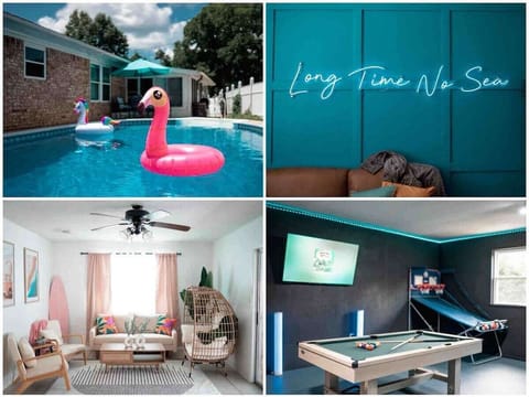 Getaway and relax by the pool or in one of our cozy lounge areas while the kids (or adults) entertain themselves in the game room!