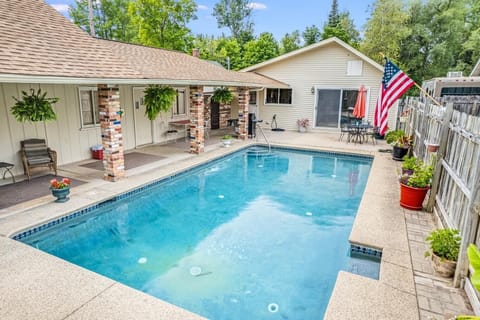 Kick back and relax around the pool 