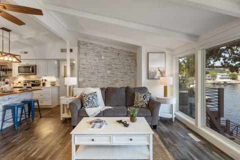 Bask in natural light and fresh air.