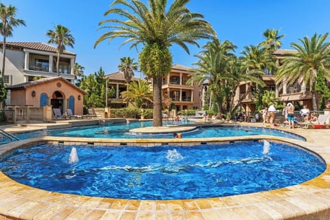 community pool area