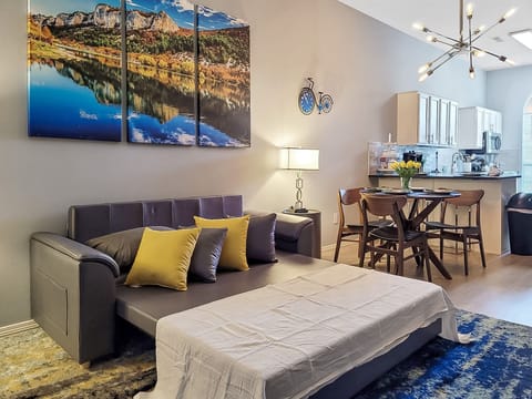 Living room sofa bed