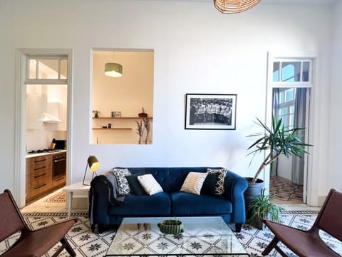 Chic, Subtle and bright living space.