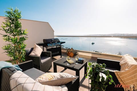 The Outdoor Area (Throws and accessories can be found in the apartment)