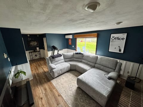 Downstairs living area