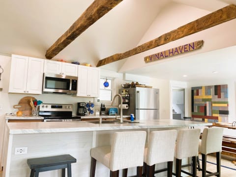 Large open kitchen for cooking and gathering