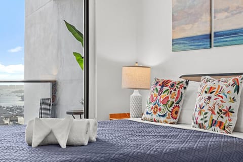 Spacious and cozy bedroom for a restful stay.
