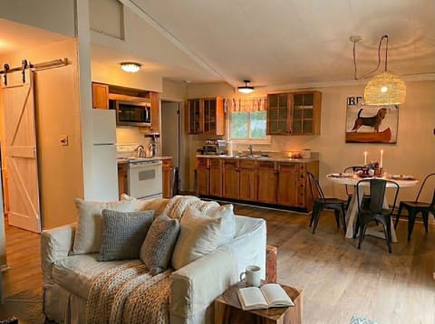 View of Kitchen from Living Room