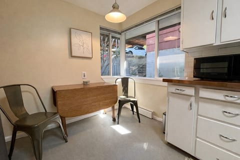 Dedicated dining space — ideal for shared meals, morning coffee, or remote work